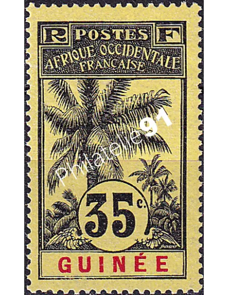 GUINEE, n° 41 charnière, collection timbres Colonies françaises