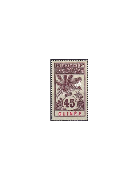 GUINEE, n° 42 charnière, collection timbres Colonies françaises