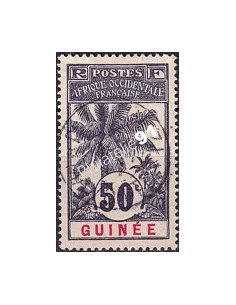 GUINEE, n° 43 oblitéré, collection timbres Colonies françaises