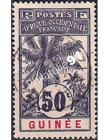 GUINEE, n° 43 oblitéré, collection timbres Colonies françaises