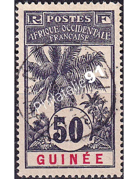 GUINEE, n° 43 oblitéré, collection timbres Colonies françaises