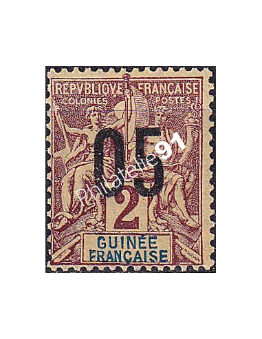 GUINEE, n° 48 charnière, collection timbres Colonies françaises