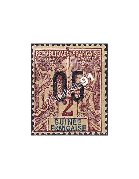 GUINEE, n° 48 charnière, collection timbres Colonies françaises