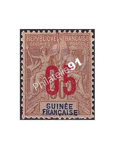 GUINEE, n° 52 charnière, collection timbres Colonies françaises