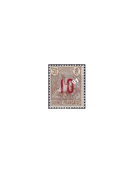 GUINEE, n° 62 charnière, collection timbres Colonies françaises