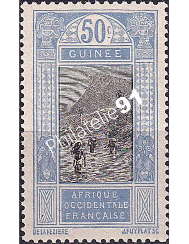 GUINEE, n° 75 charnière, collection timbres Colonies françaises
