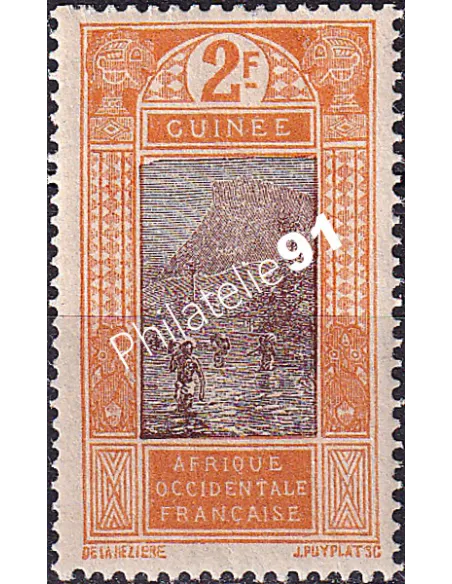 GUINEE, n° 78 charnière, collection timbres Colonies françaises
