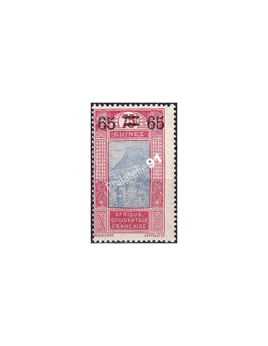 GUINEE, n° 82 charnière, collection timbres Colonies françaises