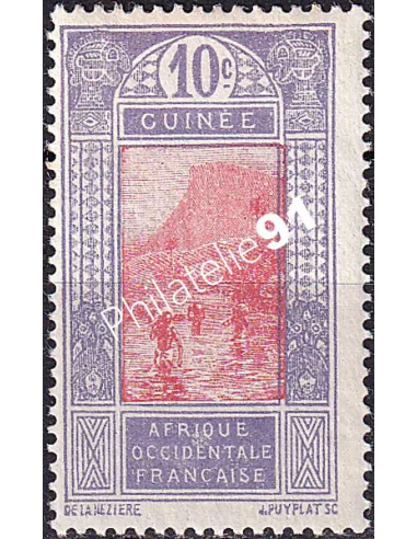 GUINEE, n° 86 charnière, collection timbres Colonies françaises