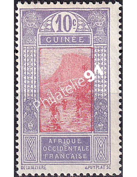 GUINEE, n° 86 charnière, collection timbres Colonies françaises