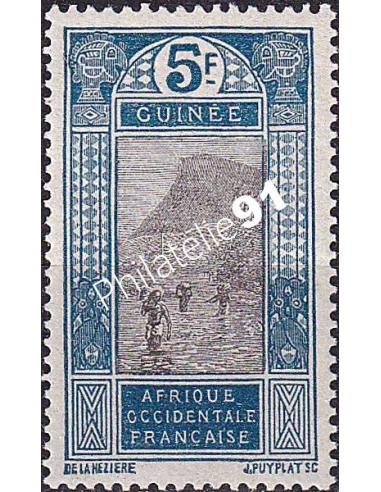GUINEE, n° 98 charnière, collection timbres Colonies françaises