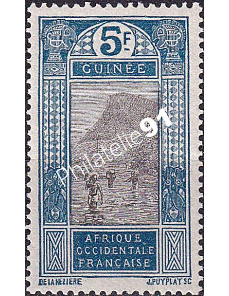 GUINEE, n° 98 charnière, collection timbres Colonies françaises