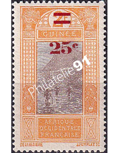 GUINEE, n° 99 neuf, collection timbres Colonies françaises