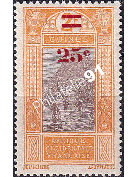 GUINEE, n° 99 neuf, collection timbres Colonies françaises