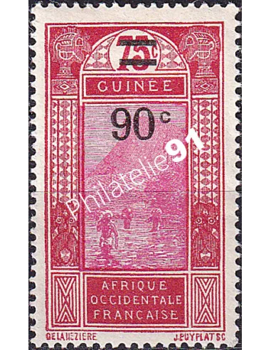 GUINEE, n° 101 charnière, collection timbres Colonies françaises
