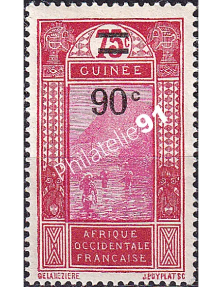 GUINEE, n° 101 charnière, collection timbres Colonies françaises