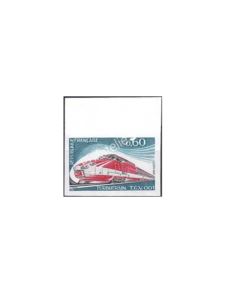 n° 1802a non dentelé, Collection timbres France
