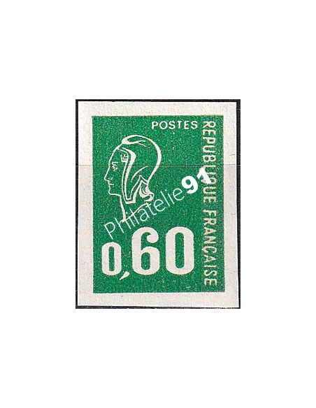 n° 1814b non dentelé, Collection timbres France