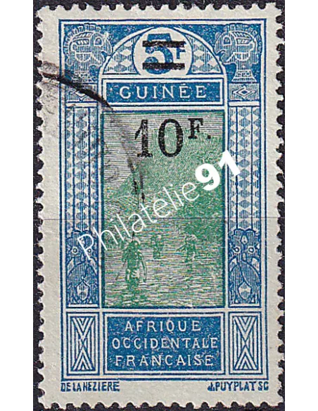 GUINEE, n° 105 oblitéré, collection timbres Colonies françaises