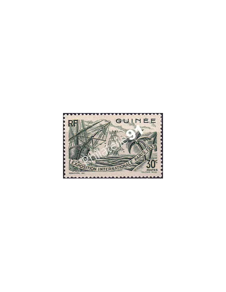 GUINEE, n° 120 charnière, collection timbres Colonies françaises
