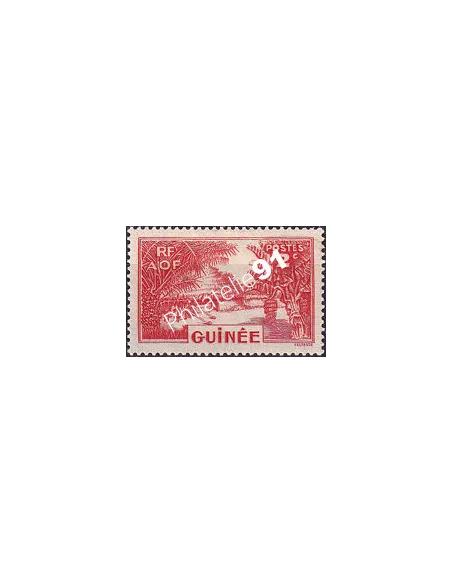 GUINEE, n° 125 charnière, collection timbres Colonies françaises