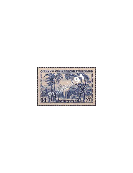 GUINEE, n° 136 neuf, collection timbres Colonies françaises