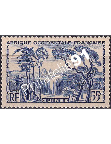GUINEE, n° 136 neuf, collection timbres Colonies françaises