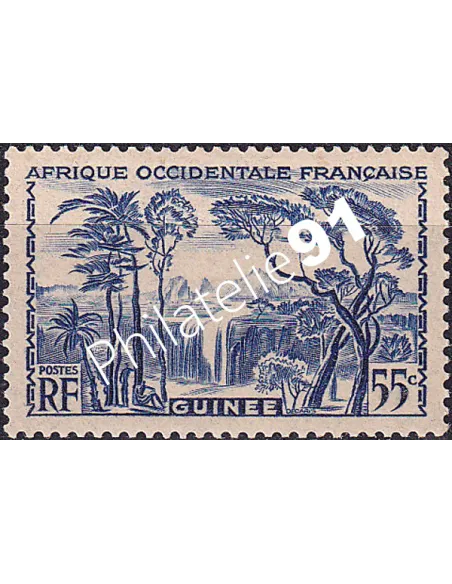 GUINEE, n° 136 neuf, collection timbres Colonies françaises
