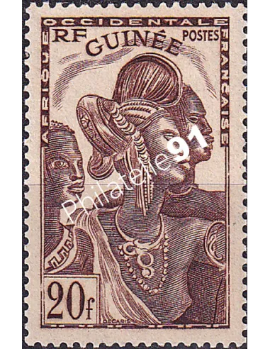 GUINEE, n° 146 neuf, collection timbres Colonies françaises