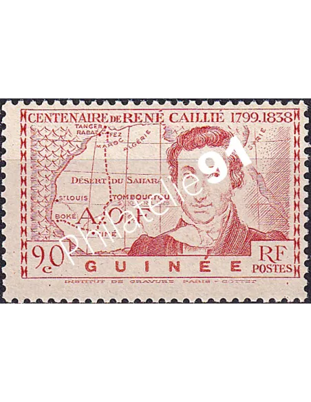 GUINEE, n° 148 charnière, collection timbres Colonies françaises