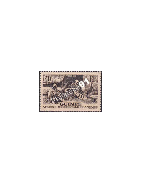GUINEE, n° 158 charnière, collection timbres Colonies françaises