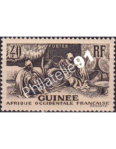 GUINEE, n° 158 charnière, collection timbres Colonies françaises