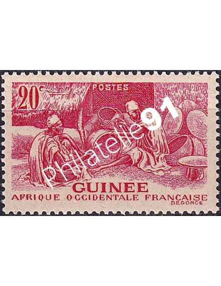 GUINEE, n° 179 neuf, collection timbres Colonies françaises
