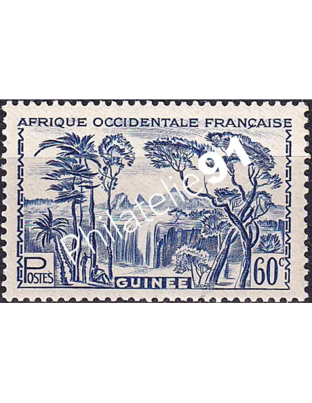 GUINEE, n° 182 neuf, collection timbres Colonies françaises