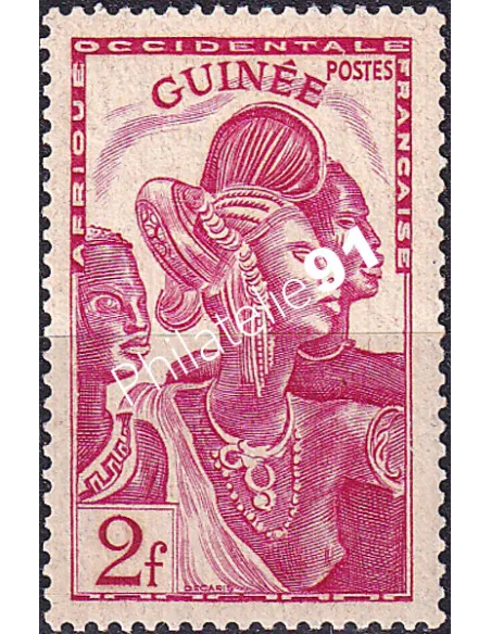 GUINEE, n° 184 neuf, collection timbres Colonies françaises