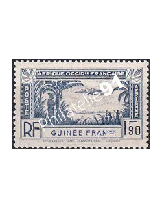 GUINEE, PA n° 1 charnière, collection timbres Colonies françaises