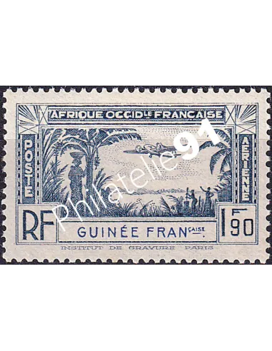 GUINEE, PA n° 1 charnière, collection timbres Colonies françaises