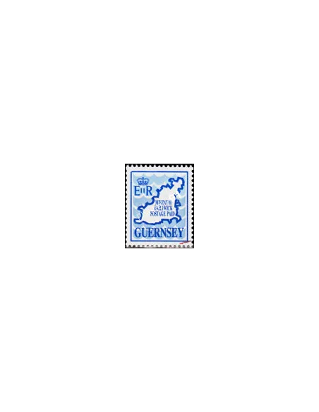 GUERNESEY - n°  484 - TIMBRE PROVISOIRE