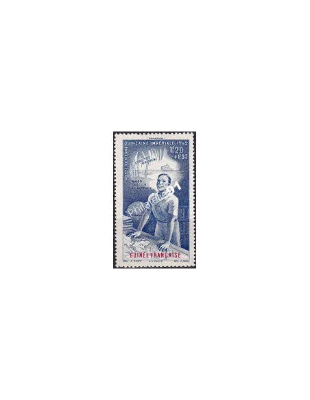 GUINEE, PA n° 9 charnière, collection timbres Colonies françaises