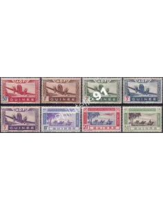 Timbres de GUINEE, PA n° 10 à 17, timbres Colonies françaises
