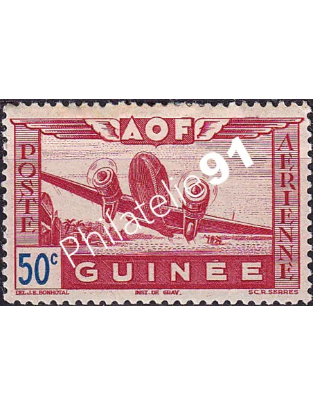 GUINEE, PA n° 10 neuf, collection timbres Colonies françaises