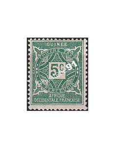 GUINEE, Timbre-taxe n° 16 charnière, timbres Colonies françaises