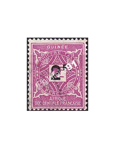GUINEE, Timbre-taxe n° 24 oblitéré, timbres Colonies françaises