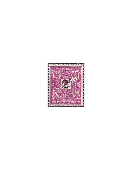 GUINEE, Timbre-taxe n° 24 oblitéré, timbres Colonies françaises