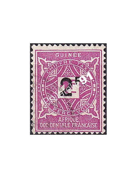 GUINEE, Timbre-taxe n° 24 oblitéré, timbres Colonies françaises