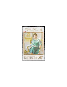 GUERNESEY - n°  461 ** - S.M. Elizabeth II