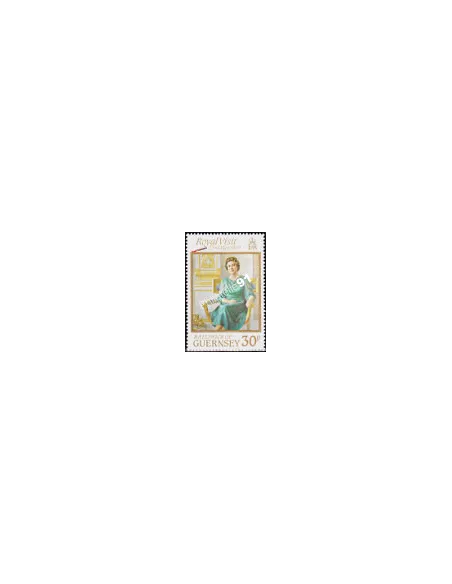 GUERNESEY - n°  461 ** - S.M. Elizabeth II