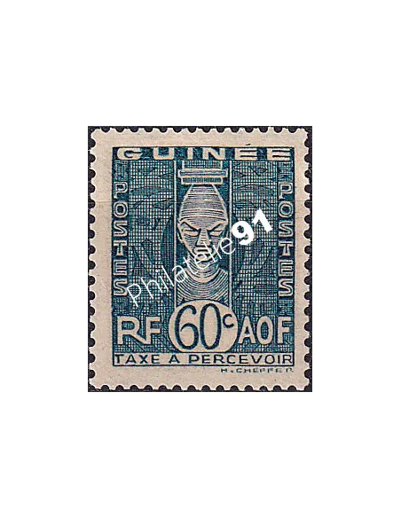 GUINEE, Timbre-taxe n° 32 neuf, timbres Colonies françaises