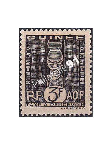 GUINEE, Timbre-taxe n° 35 neuf, timbres Colonies françaises