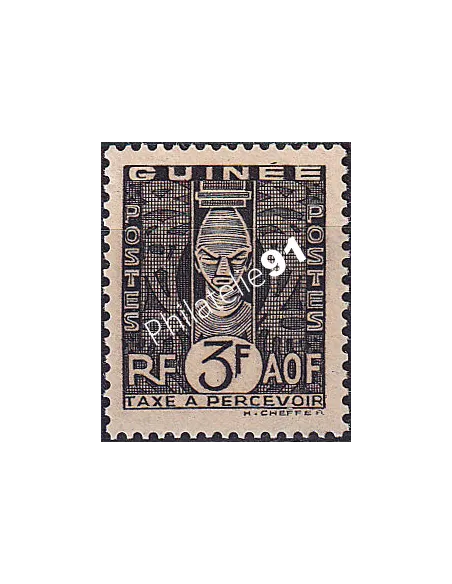 GUINEE, Timbre-taxe n° 35 neuf, timbres Colonies françaises